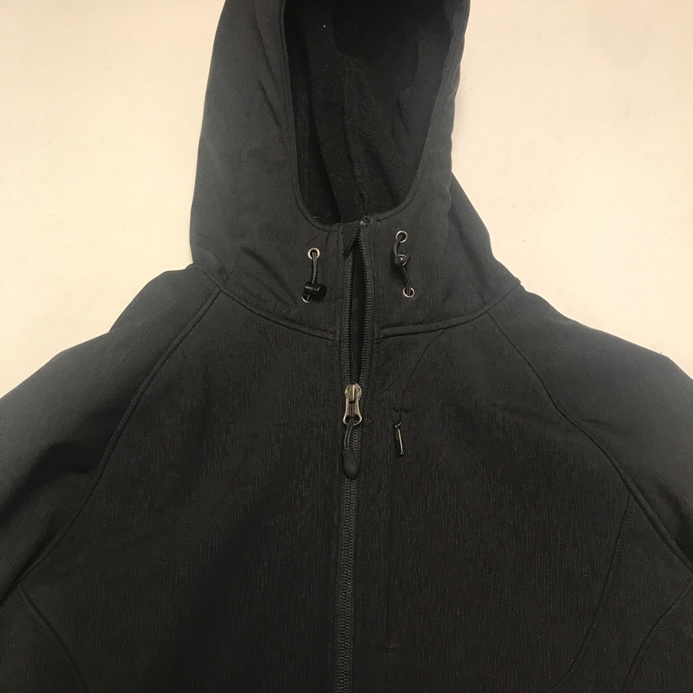 Black Hooded Jacket - image 2